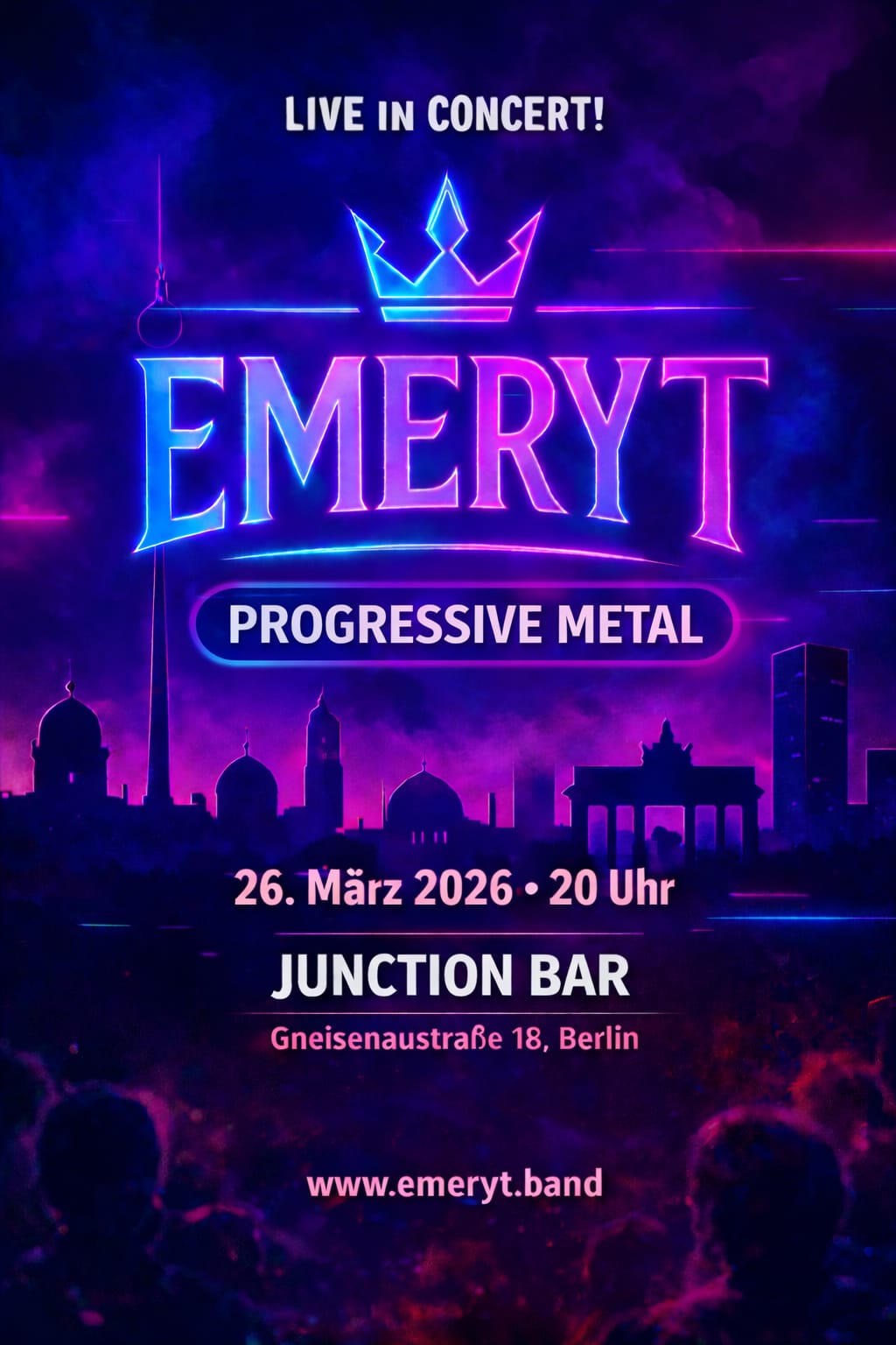 EMERYT Gig Flyer